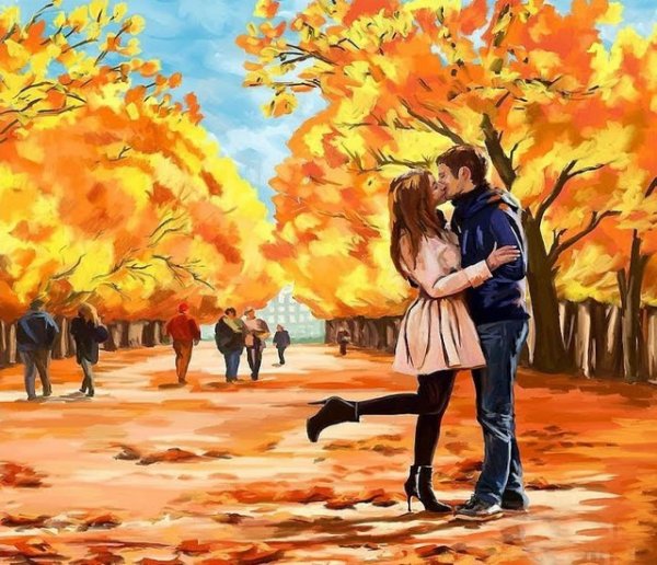 Осень влюбленные