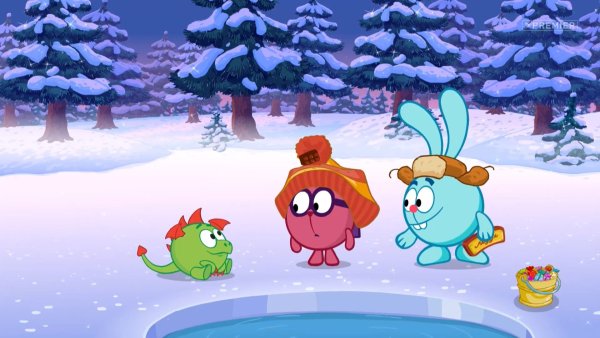 Смешарики с новым Хрумом 1