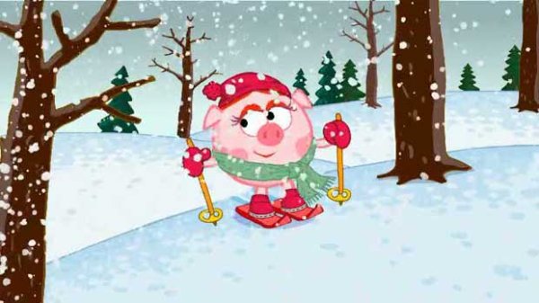 Смешарики 131 серия только горы