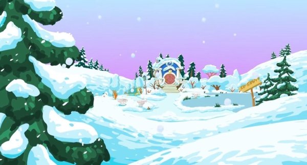 Пейзажи из смешариков