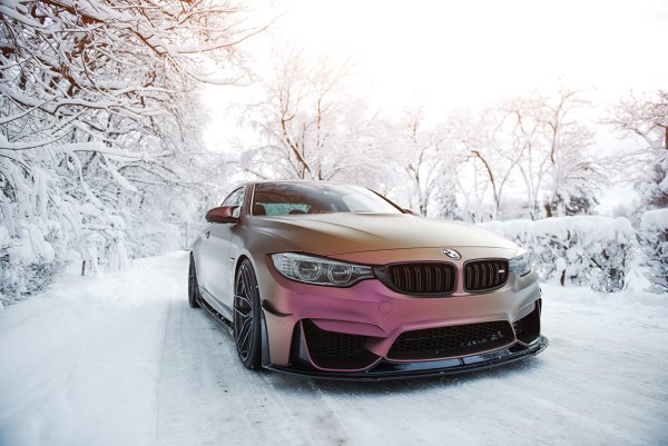 BMW m4 Winter