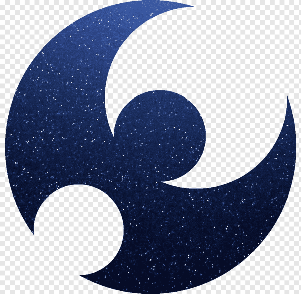 Красивая эмблема Луна