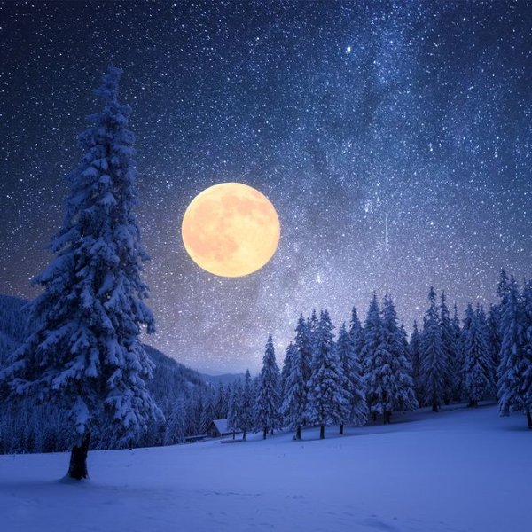 Зимняя Луна