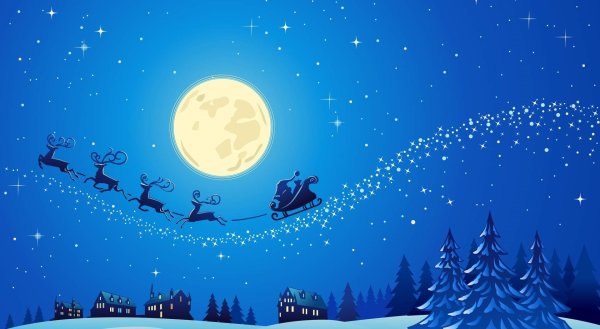 Новогодний пейзаж