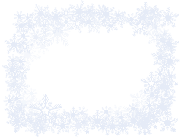Рамка снежинки