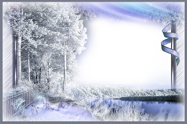 Зимняя рамка