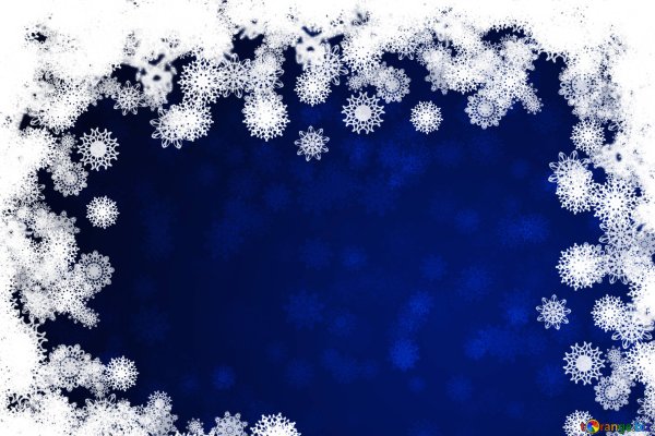 Новогодний фон снежинки