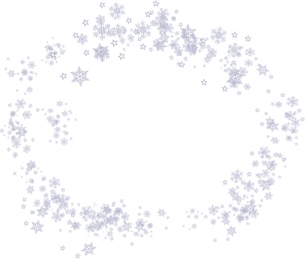 Снег снежинки на прозрачном фоне