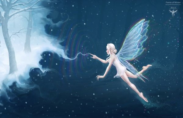 Фея в полете