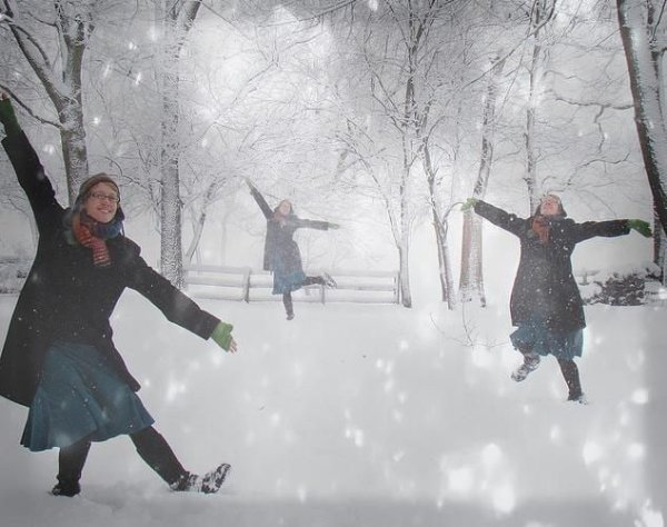 Танцы на снегу