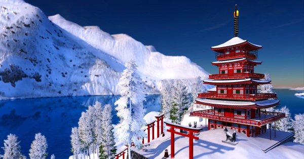 Храм Натадэра в Японии