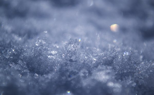 Лед Макросъемка