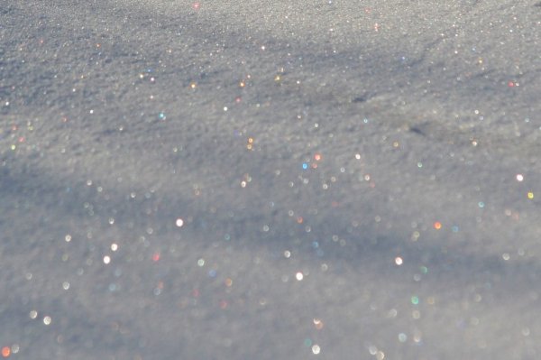 Снег сфотканный сверху