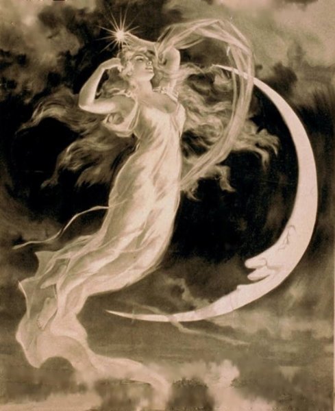 Богиня Селена в древней Греции