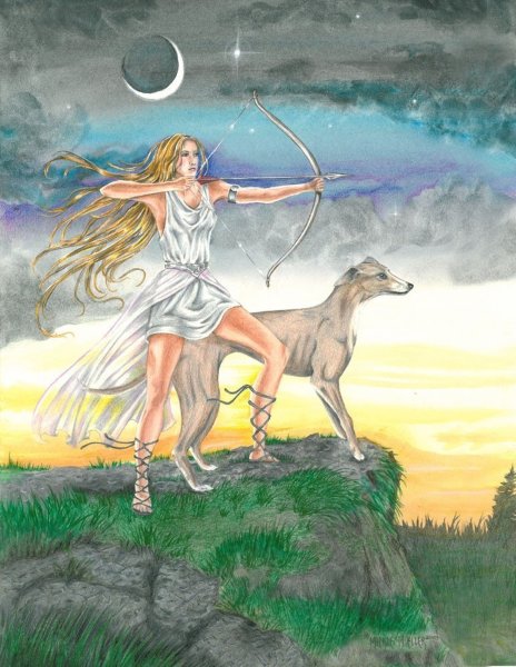 Селена богиня Луны