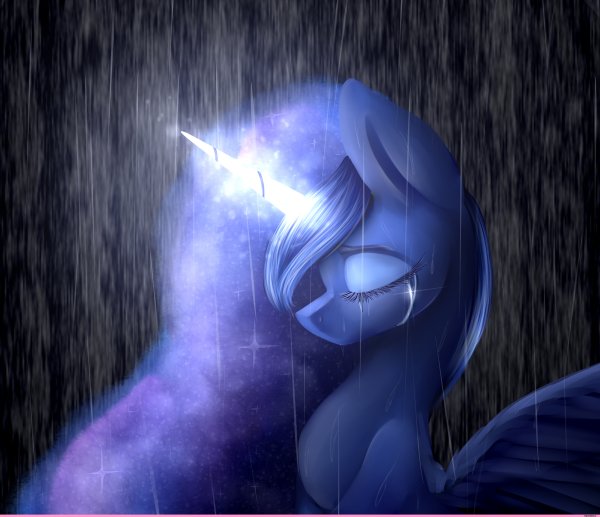 Принцесса Луна грустная МЛП