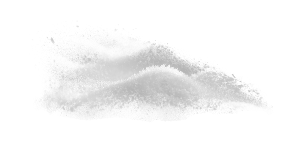 Сугробы на прозрачном фоне