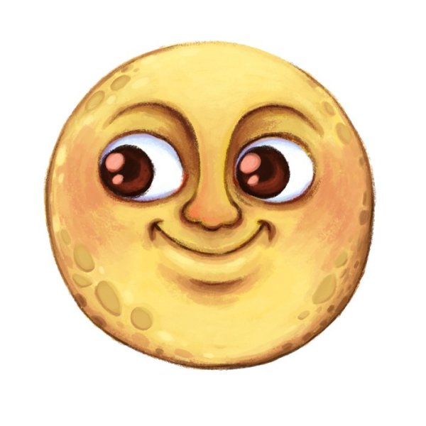 Эмодзи Луна