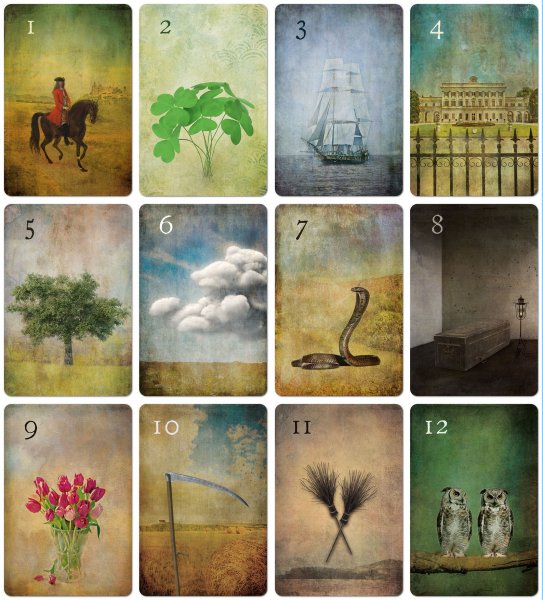 Карта 32 Луна Ленорман