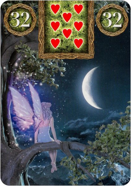 Карта Таро Ленорман башня