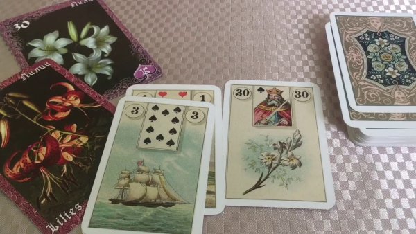 Карта солнце Ленорман