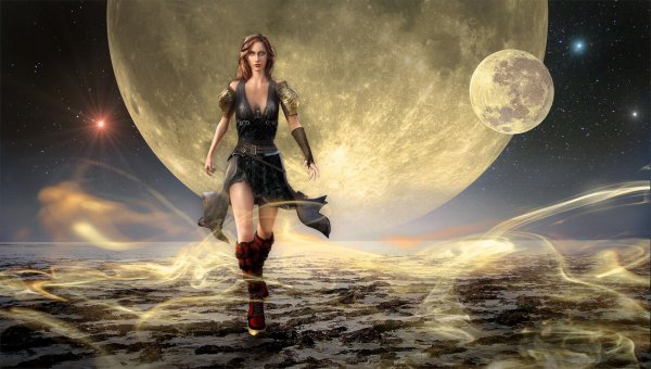 Луна фэнтези