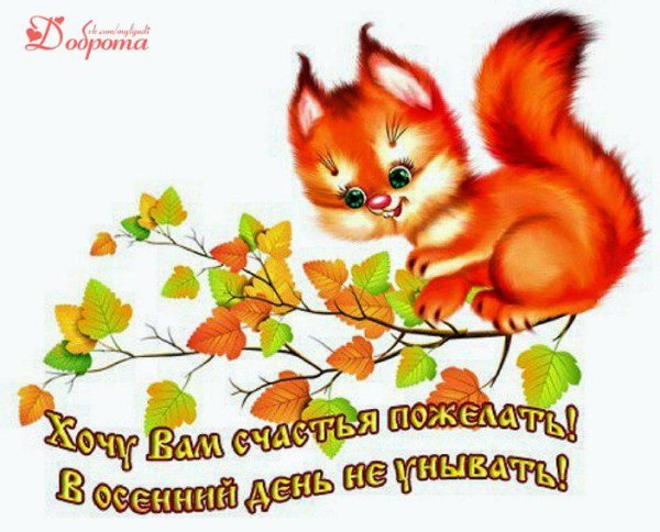 Осеннего настроения и здоровья
