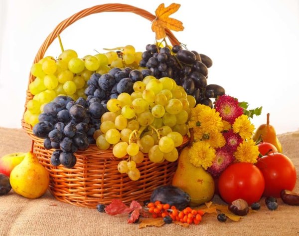 Осенние фрукты