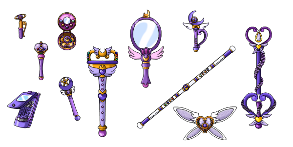 Жезлы Сейлор воинов