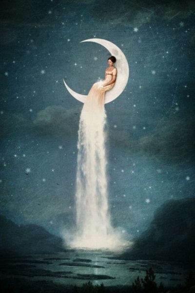 Дыхание Луны Радужный полумесяц