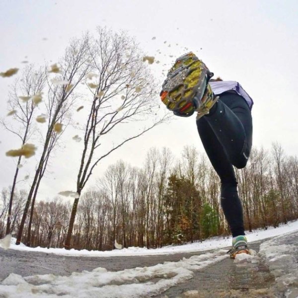 Бегун зимой