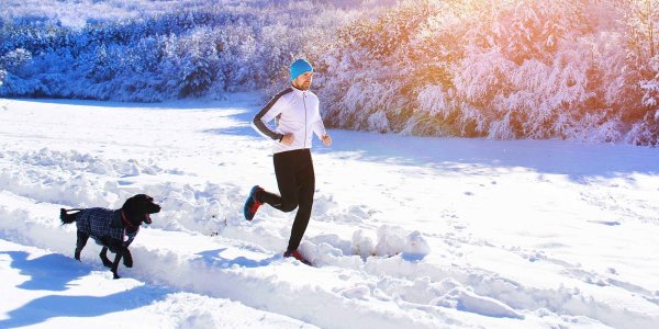 Бег по снегу