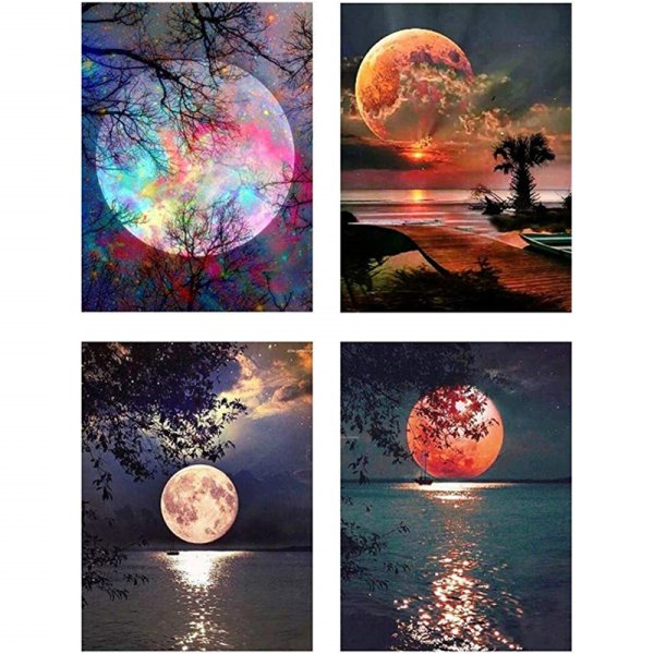 Moon Diamond Art Kits