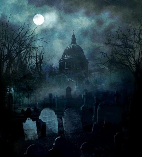 Зловещее кладбище