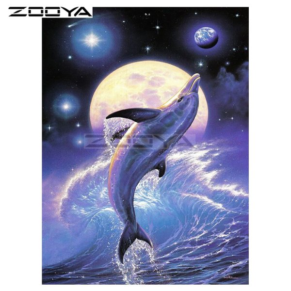 Дельфины арт