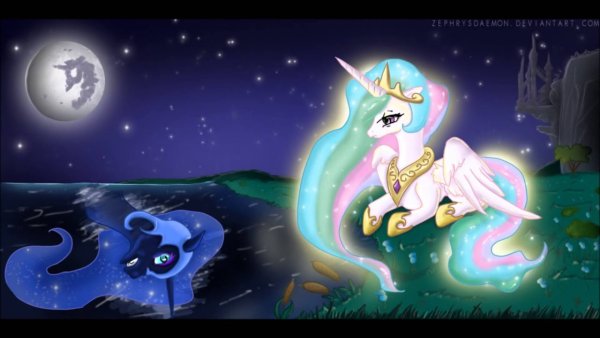 Принцесса Селестия Луна и Каденс