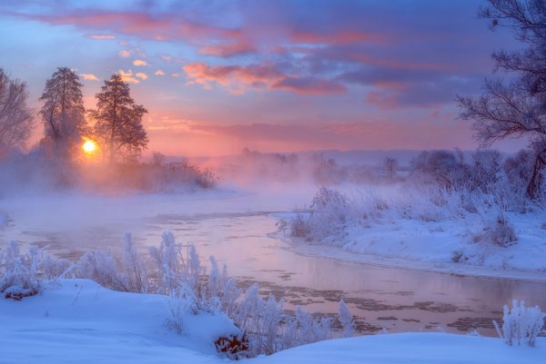 Морозное утро