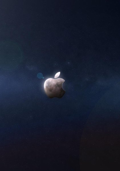 Обои Apple Луна