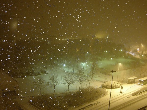 Зимний город