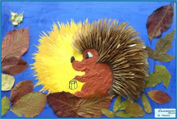 Осенние поделки из природного материала