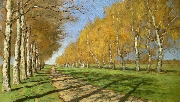 Исаак Ильич Левитан Берёзовая роща