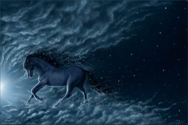 Лошадь в небе
