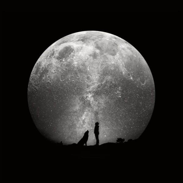 Эстетика Луна в руках