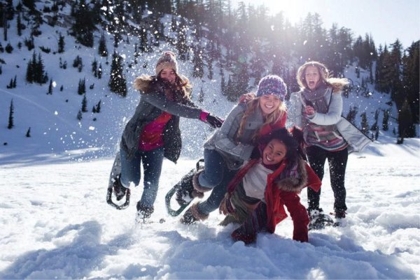 Зимние каникулы с друзьями