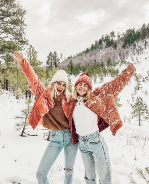 Подруги зимой