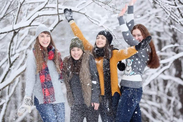 Зимняя фотосессия выпускников