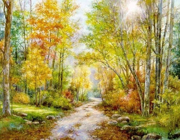 Картина ранняя осень