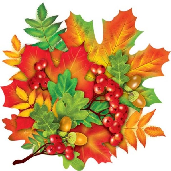 Осенние украшения на доску