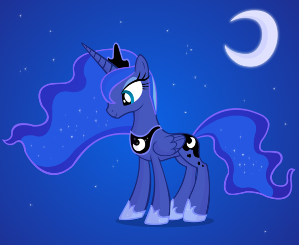 Понивиль Лунная пони