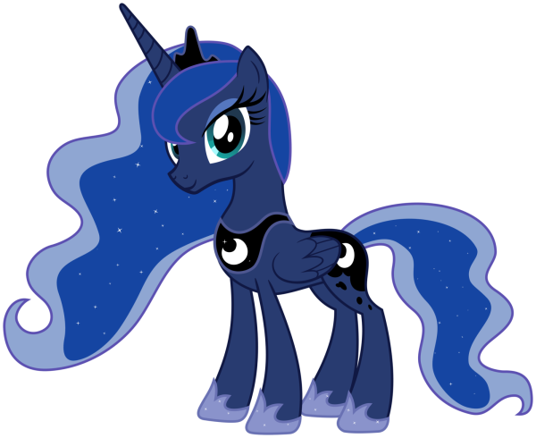 Пони принцессы Луна рисунок